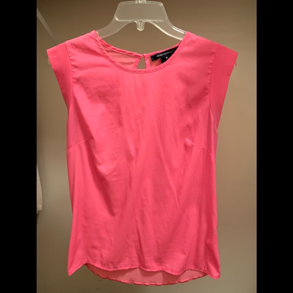 FCUK French Connection Hot 🔥 Pink Top